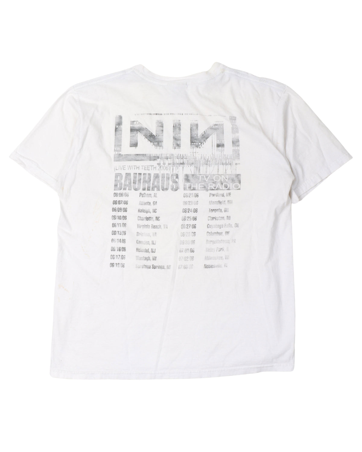 Nine Inch Nails Live with Teeth Tour T-Shirt