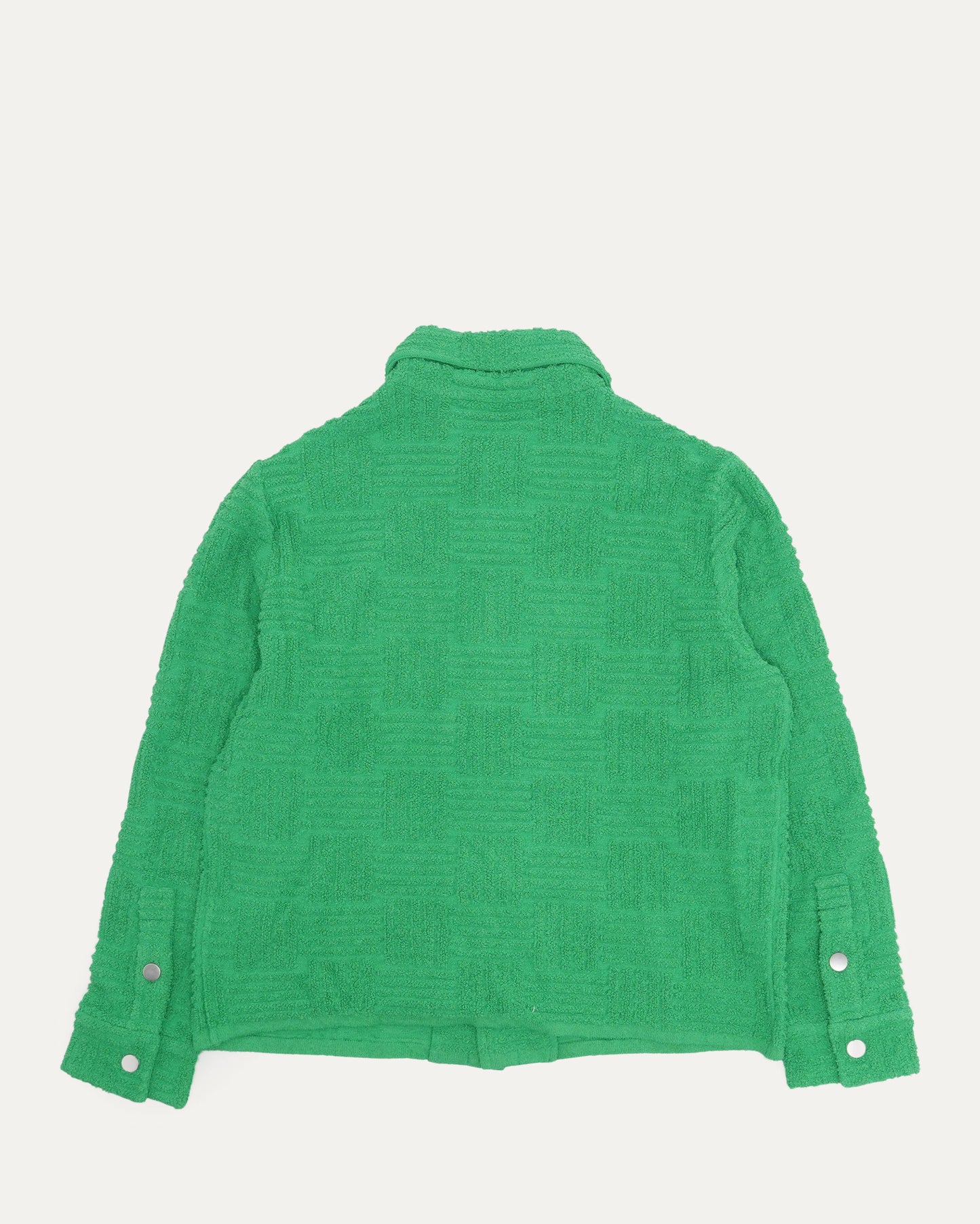 Jacquard Terry Cloth Shirt