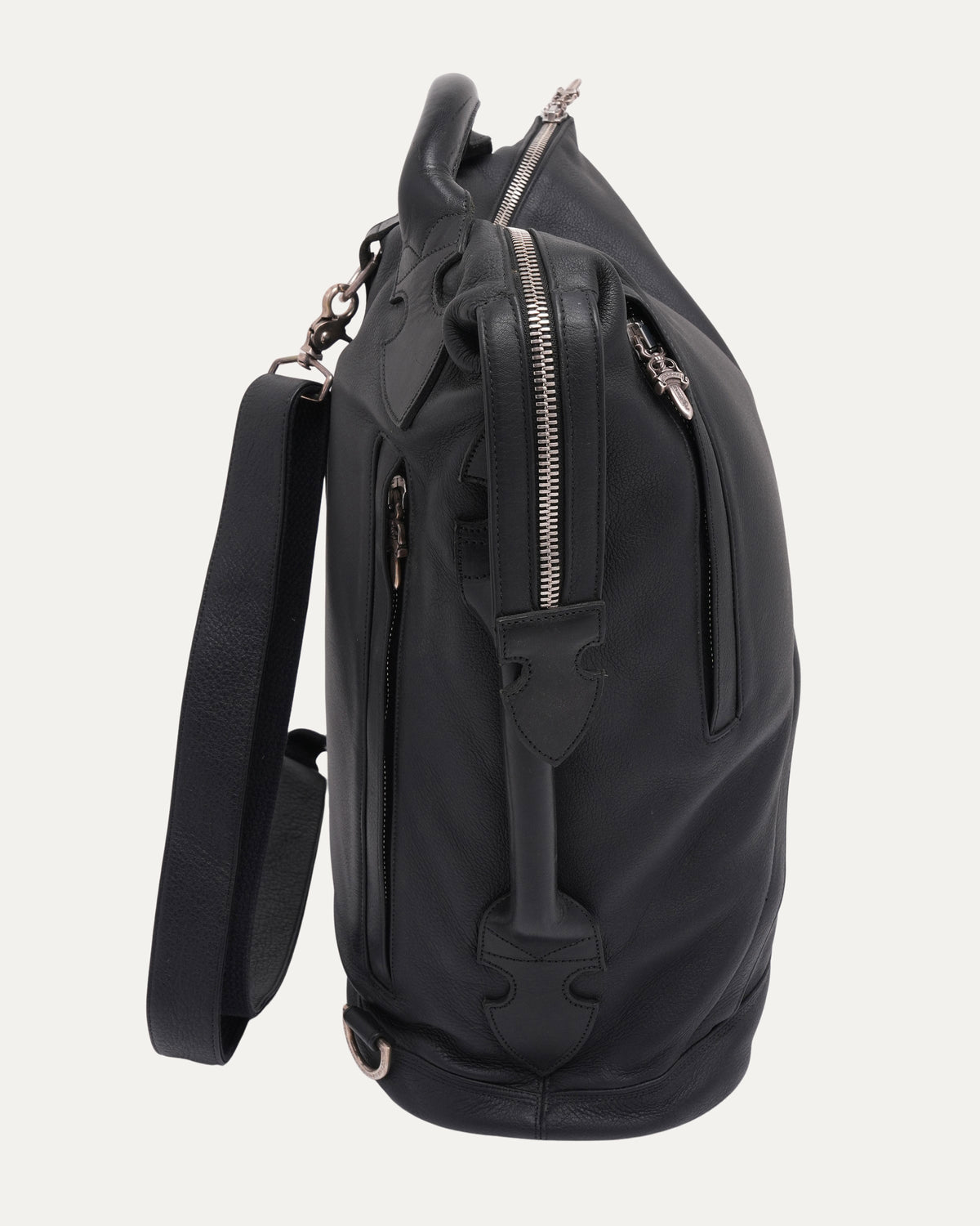 Leather Single Strap Backpack