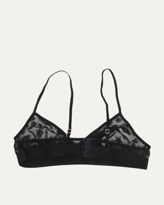 Monogram Lace Bra