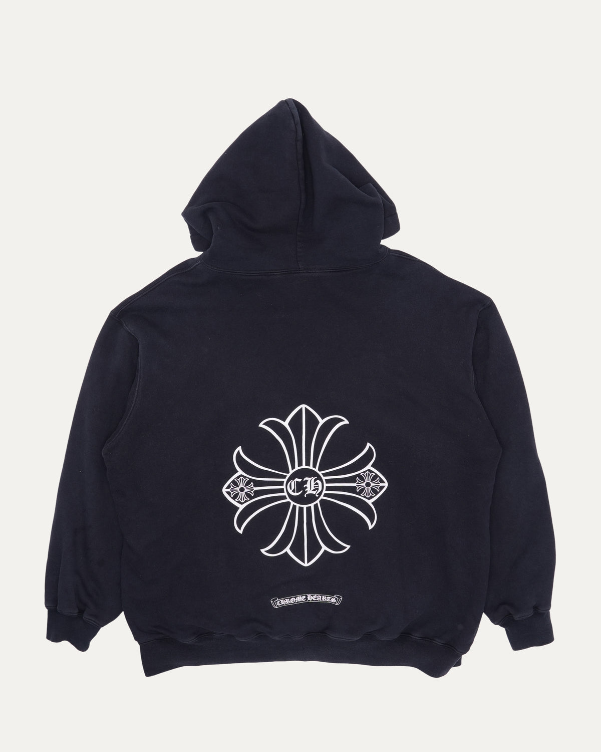 Plus Cross Thermal Lined Zip Up Hoodie
