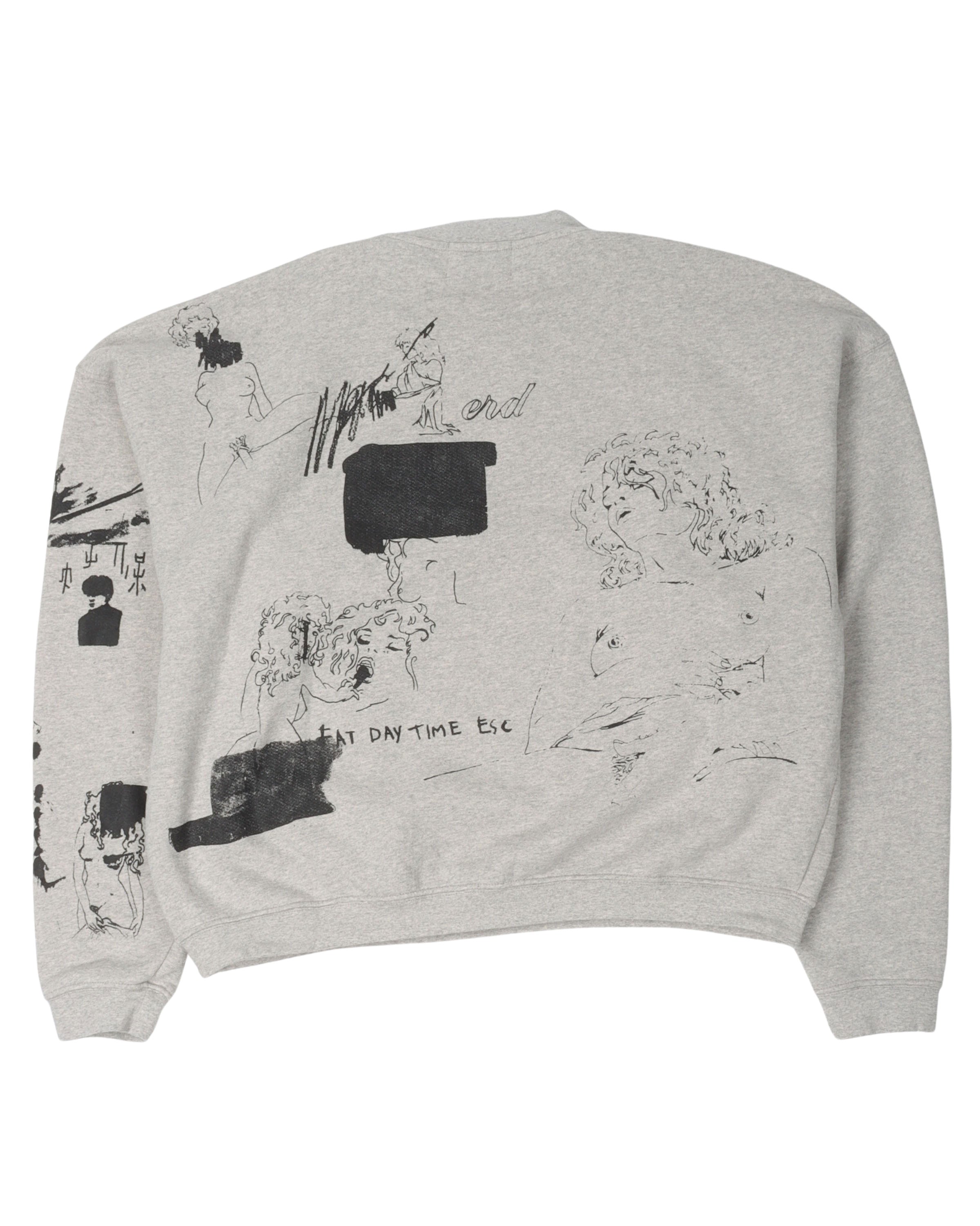 SS23 Oceanic Embroidered Crewneck Sweatshirt