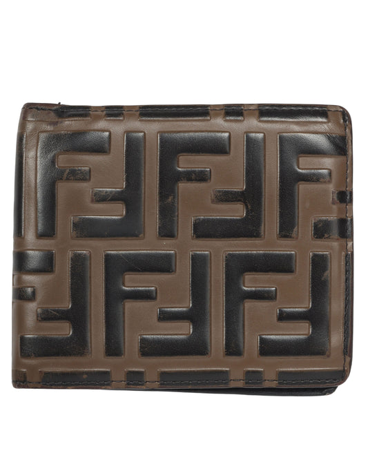 Embossed Leather Wallet