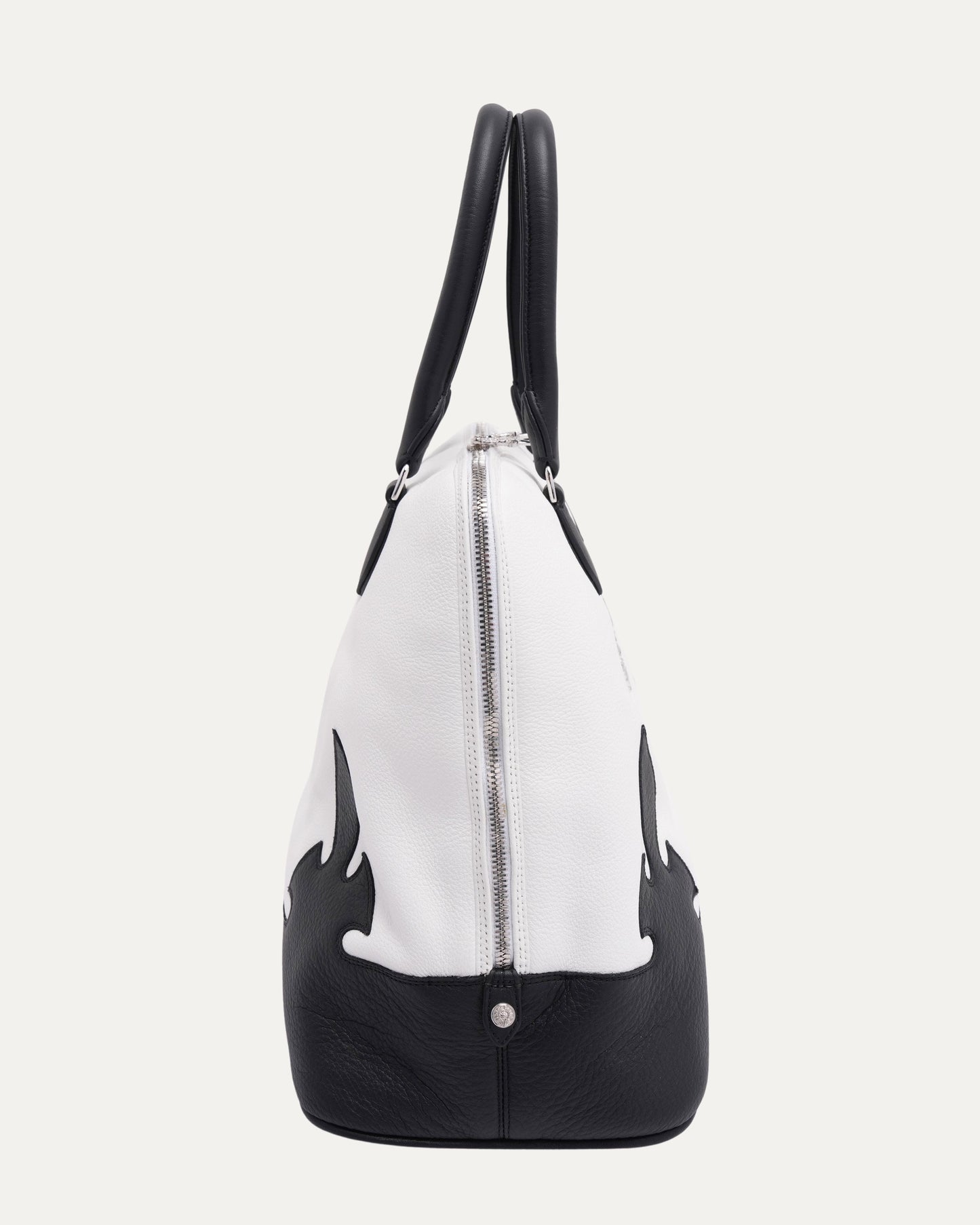 Filigree Cross Embellished Slouchy Mo Bag