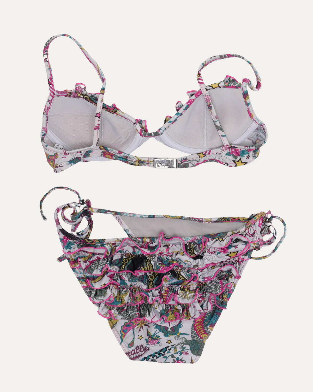 SS 2004 Tattoo Print Bikini