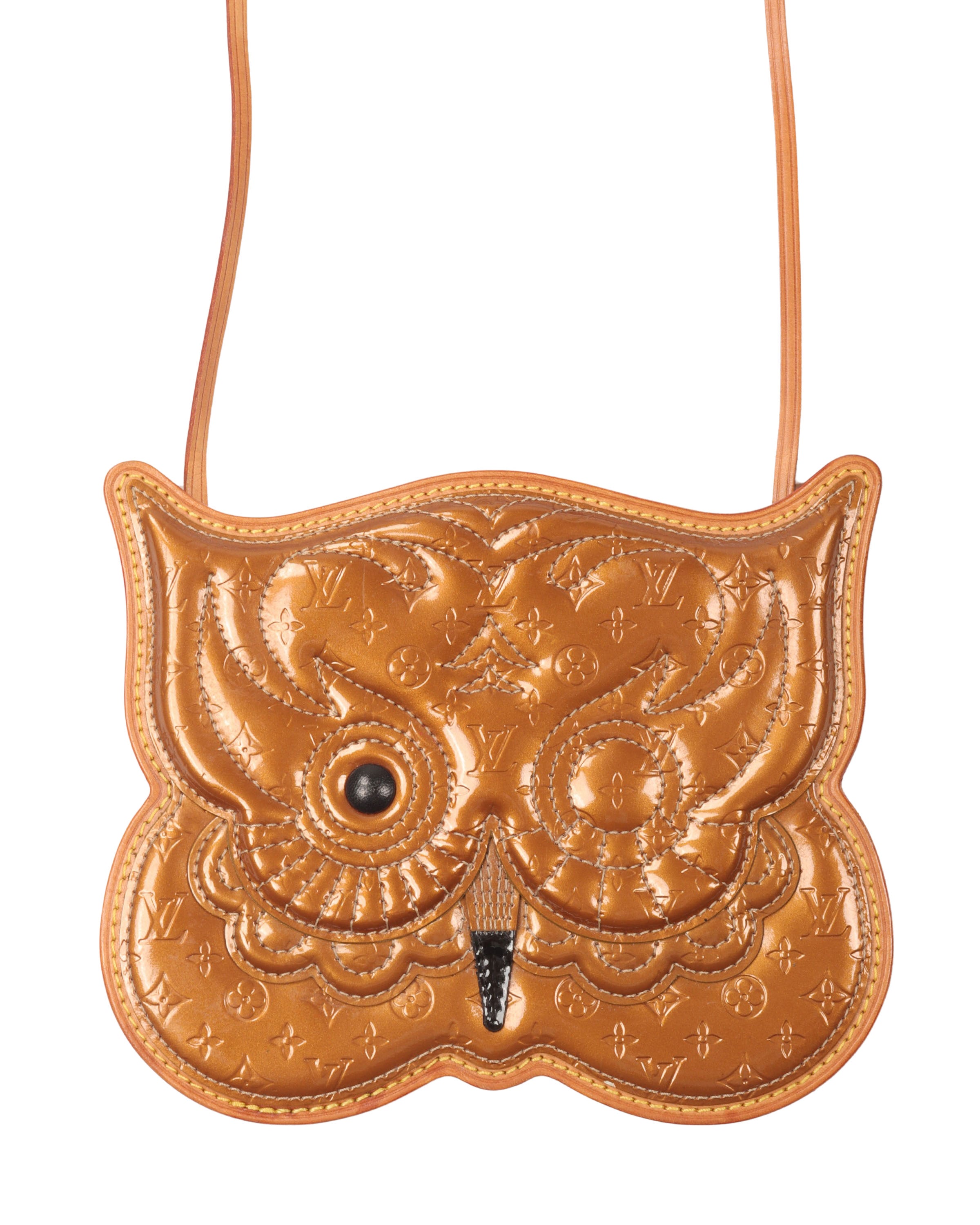 Vernis Conte De Fees Pochette Owl Shoulder Bag