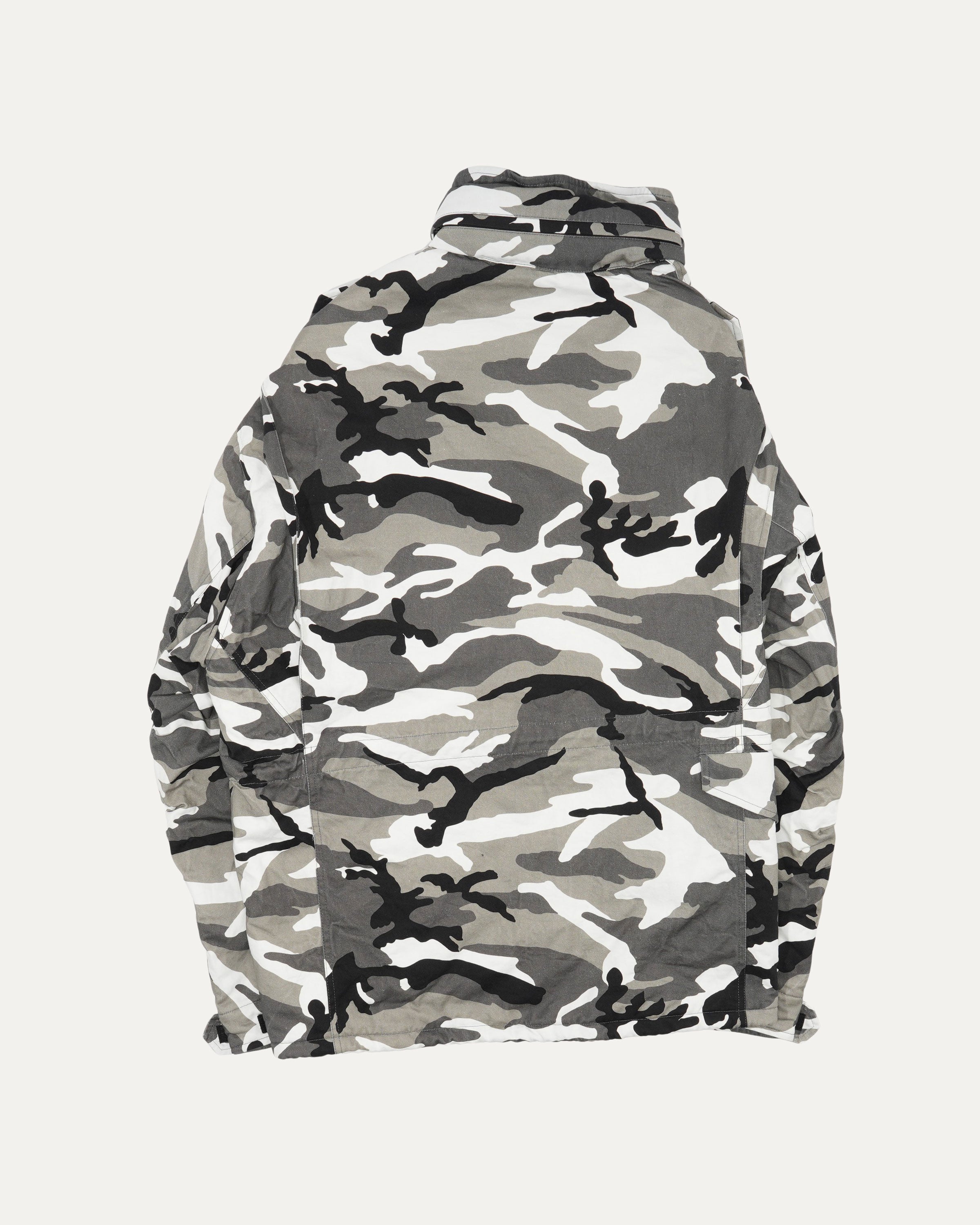 Asymmetrical Camo Jacket