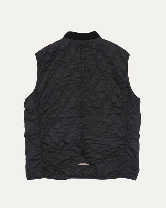 Cross Patch Quilted Vest