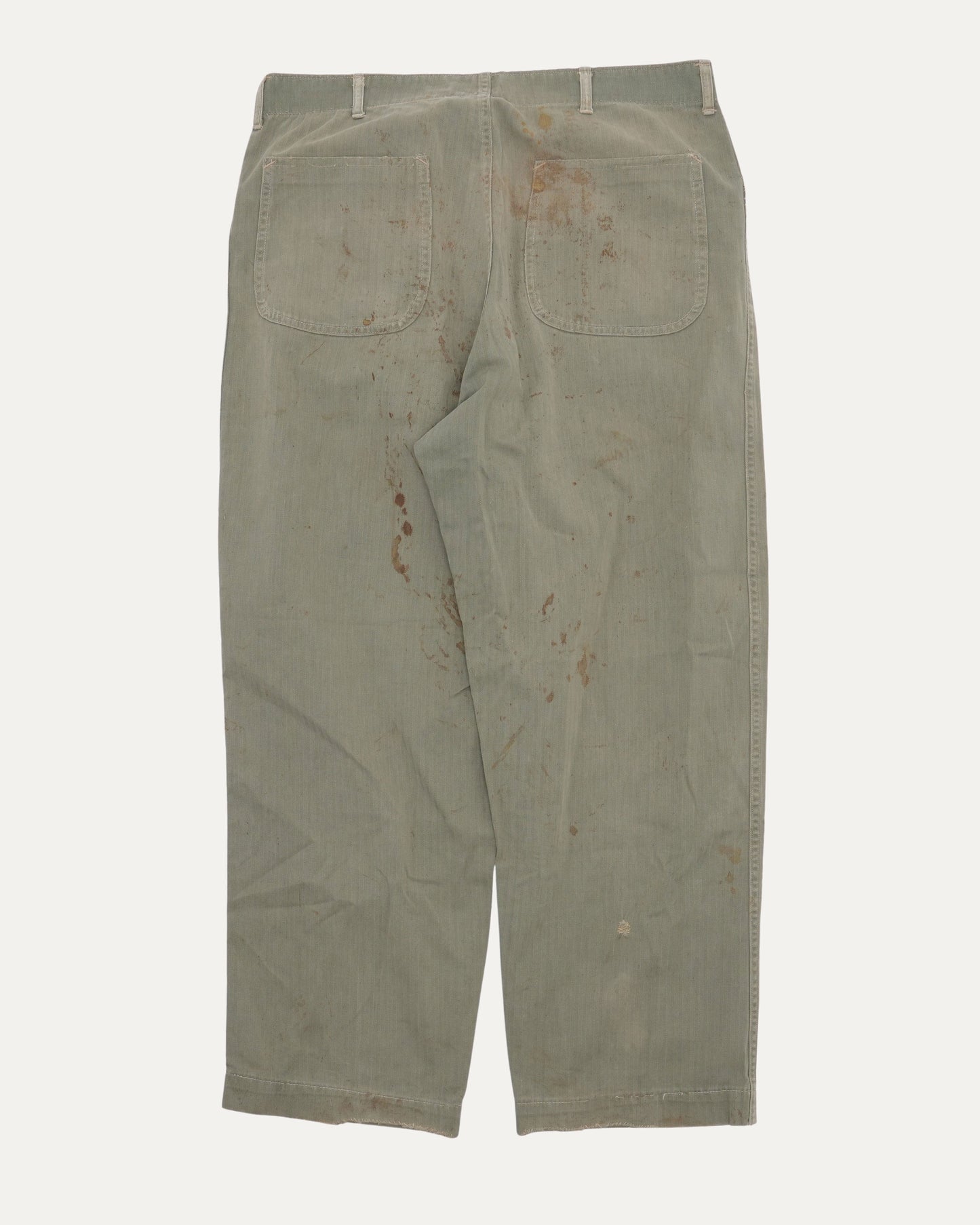 Herringbone Military Pants