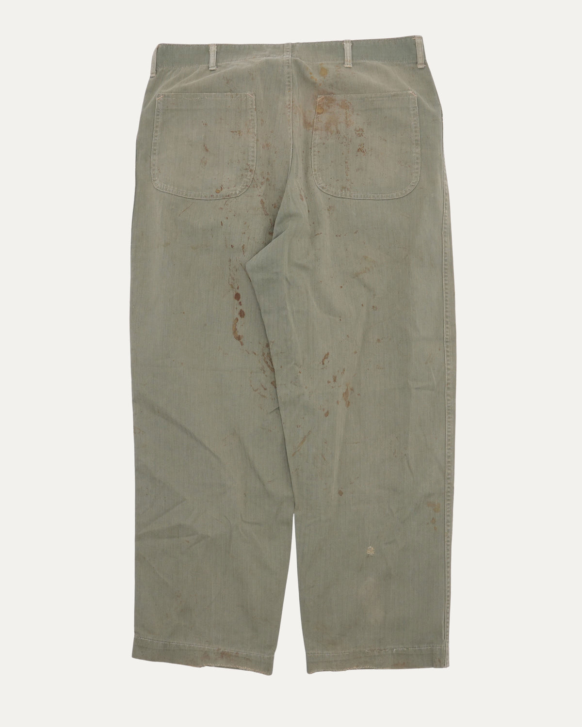 Herringbone Military Pants
