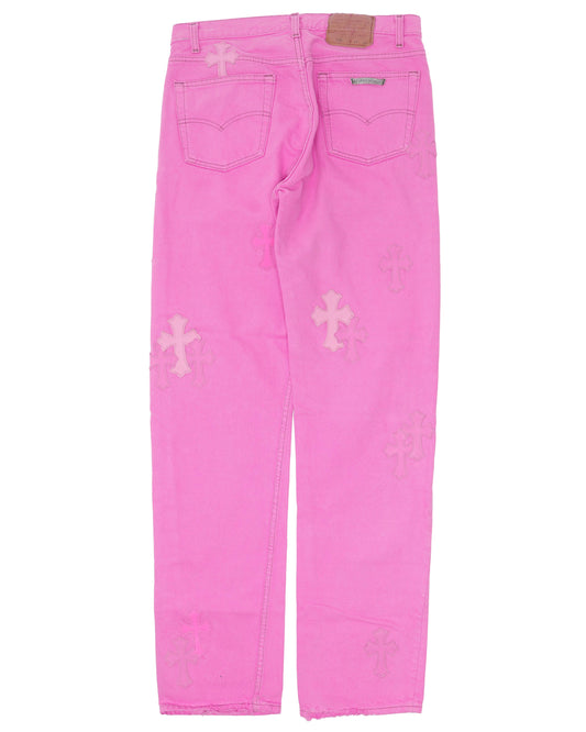 Levi's Sex Records Cross Patch Jeans