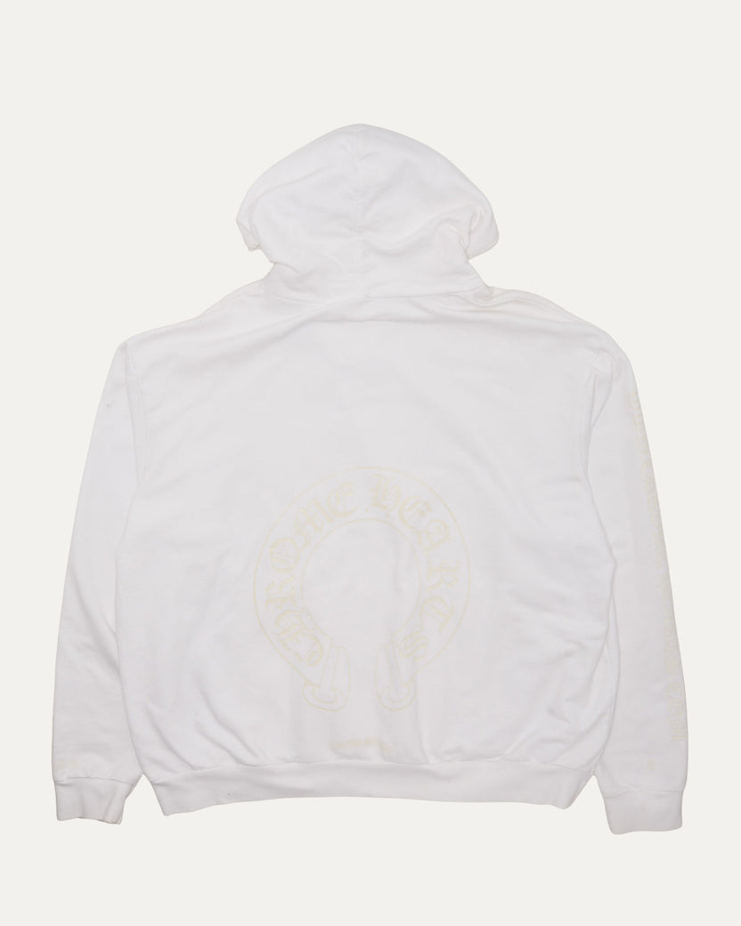 Tonal Horseshoe Logo Hoodie