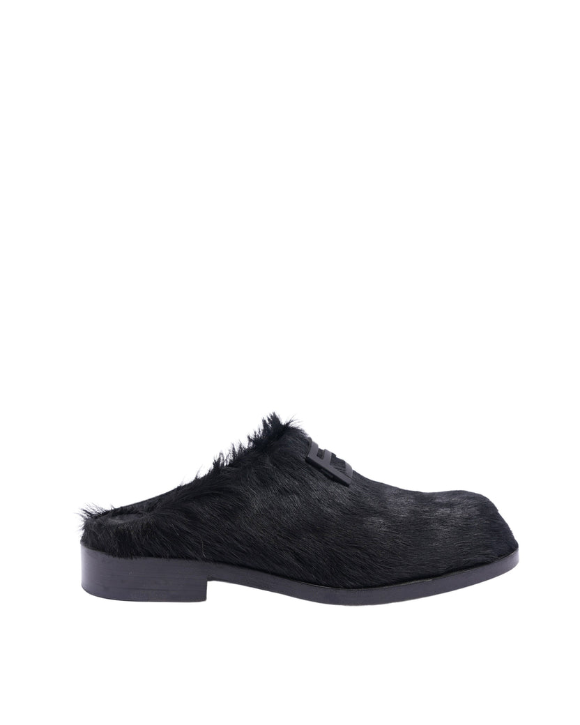 Pony Hair Mules