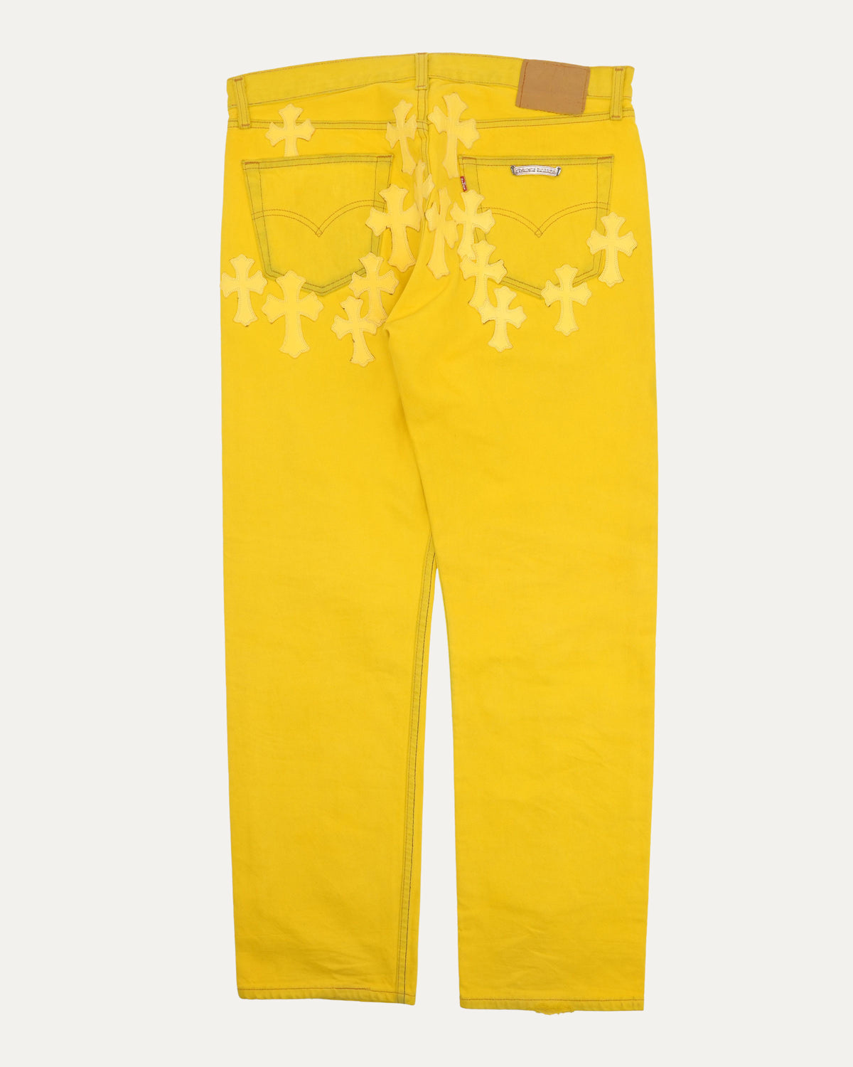 Paris Exclusive Levis 501 Cross Patch Jeans