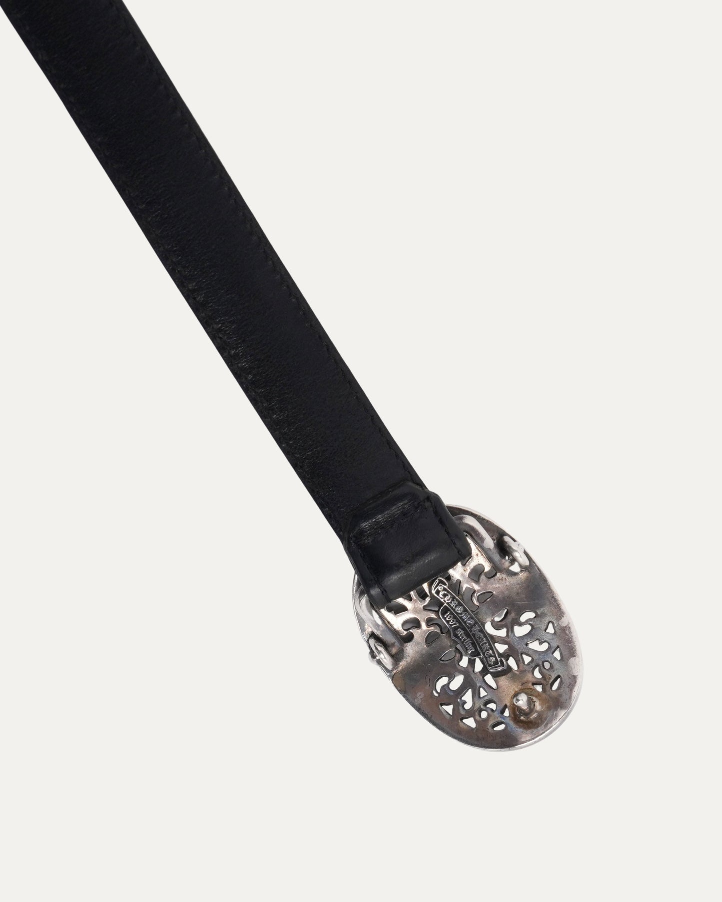 Thin Oval Cross Belt