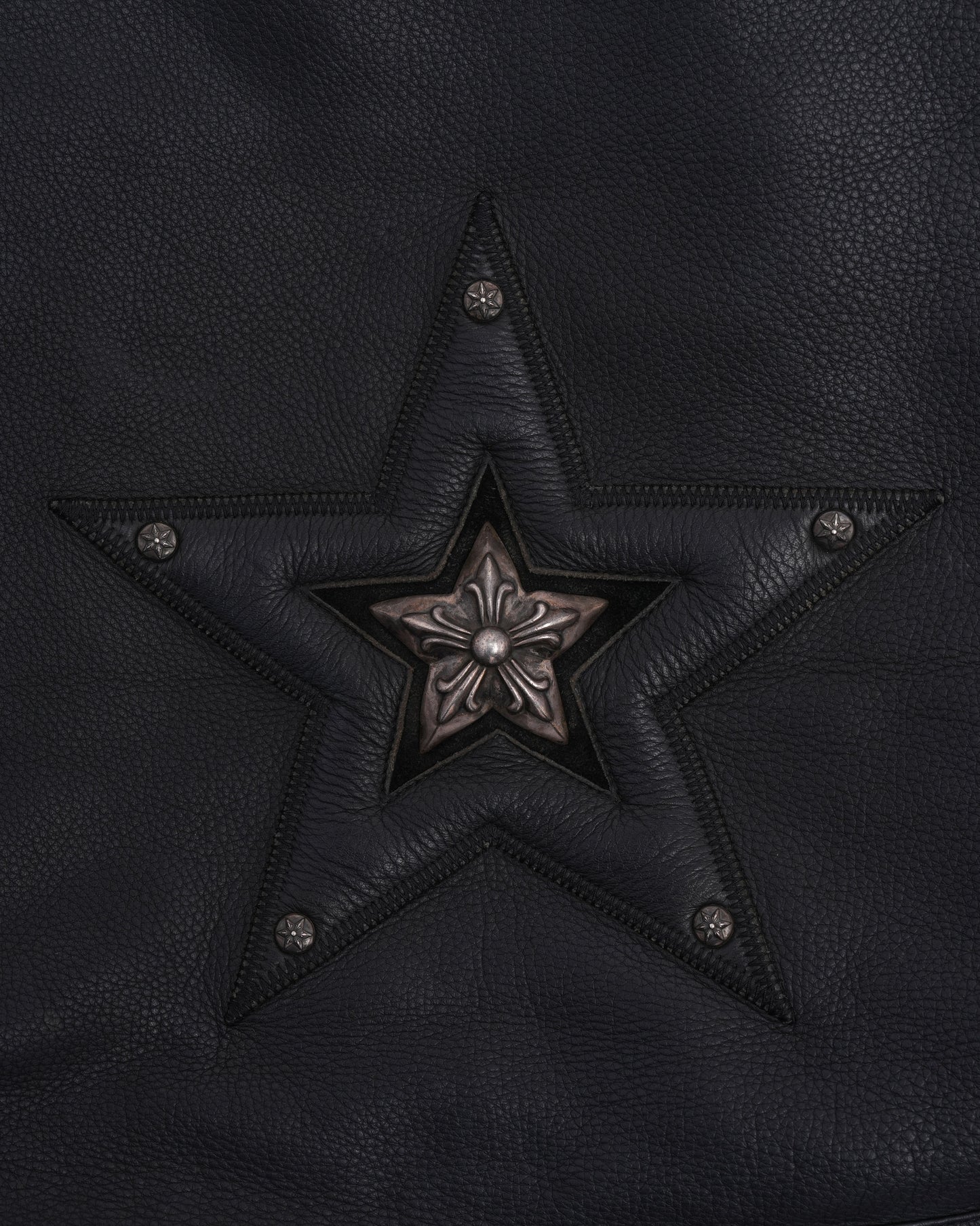 Star Embellished Messenger Bag