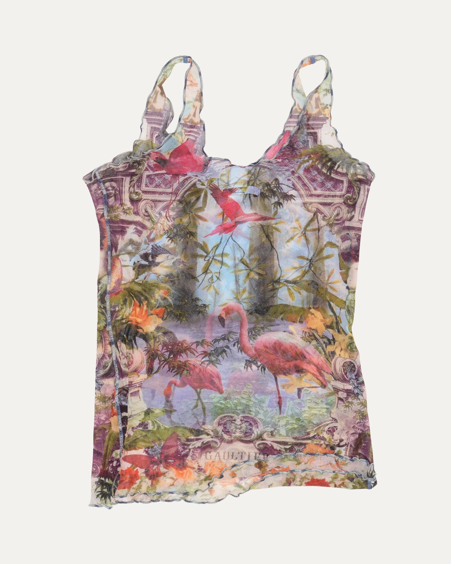SS 1999 Flamingo Mesh Tank Top