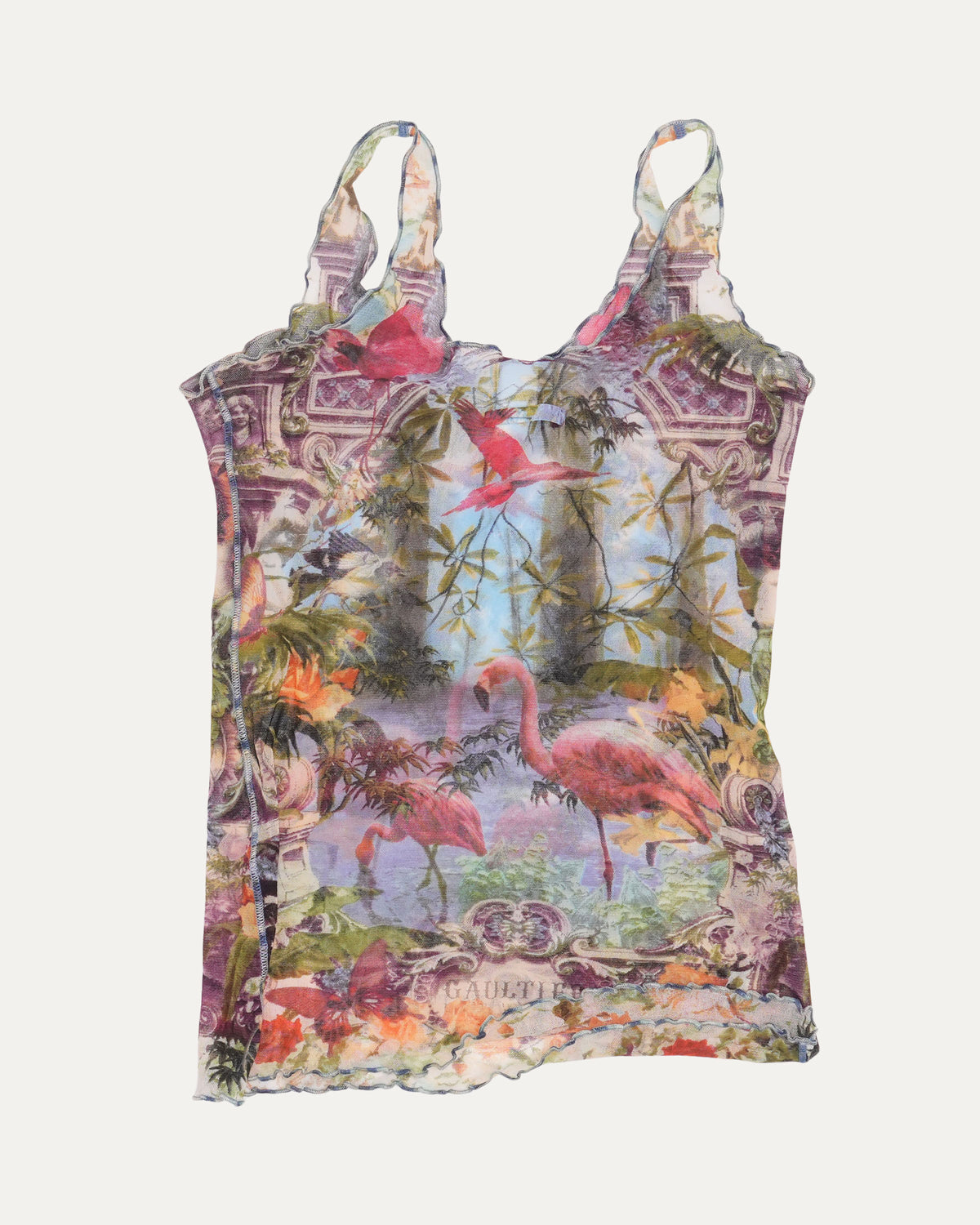 SS 1999 Flamingo Mesh Tank Top