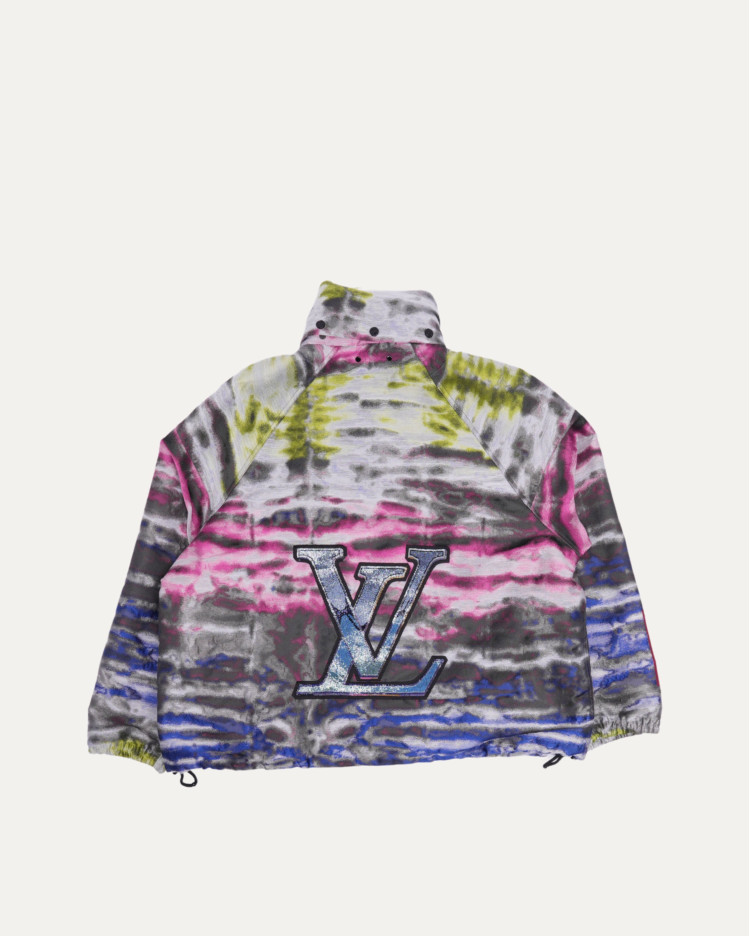 Louis vuitton patch graphic windbreaker best sale