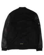 Cross Patch Cashmere Varsity Jacket