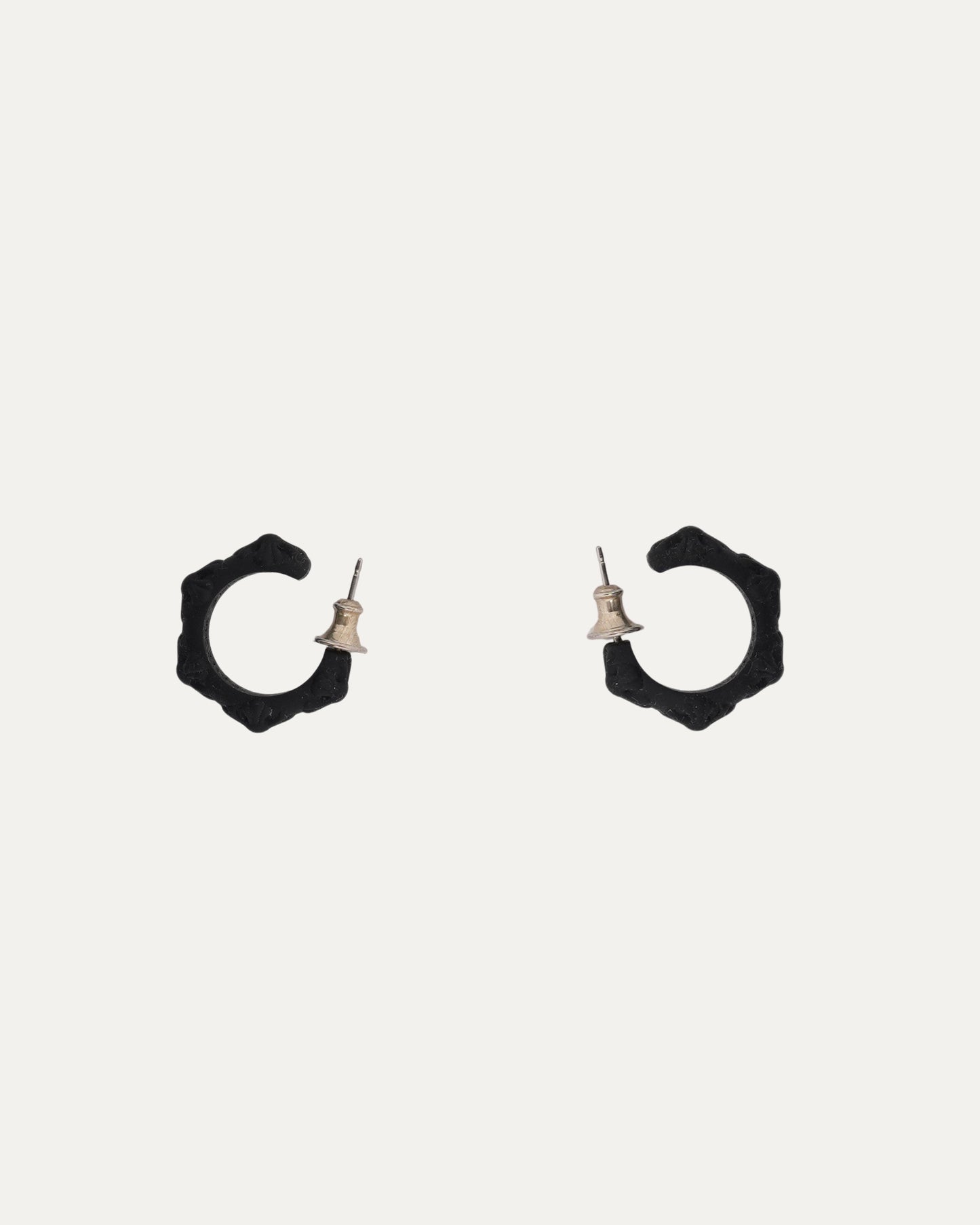Silichrome Hoop Earrings