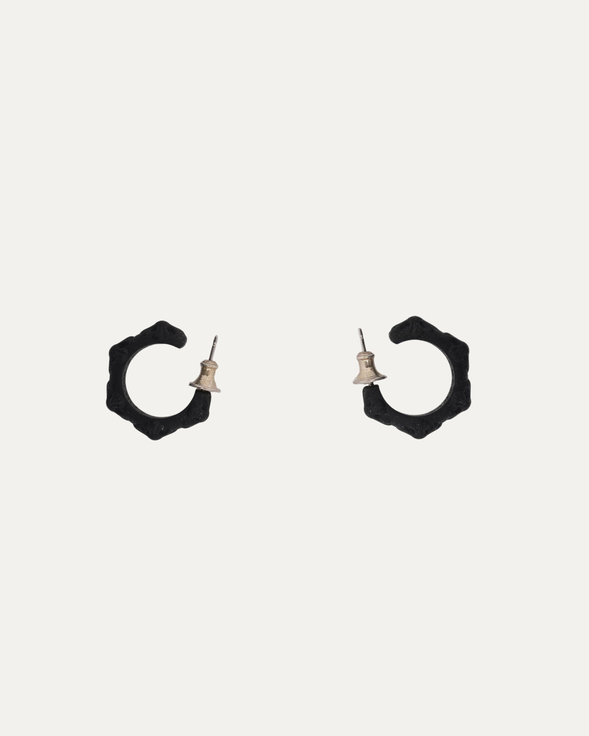 Silichrome Hoop Earrings