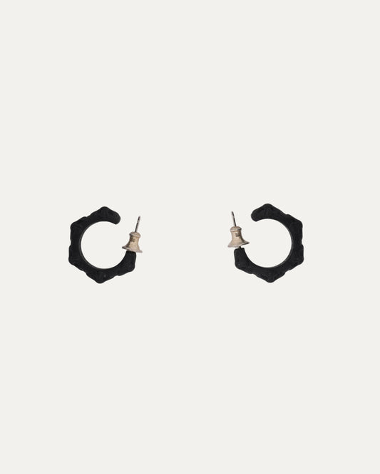 Silichrome Hoop Earrings