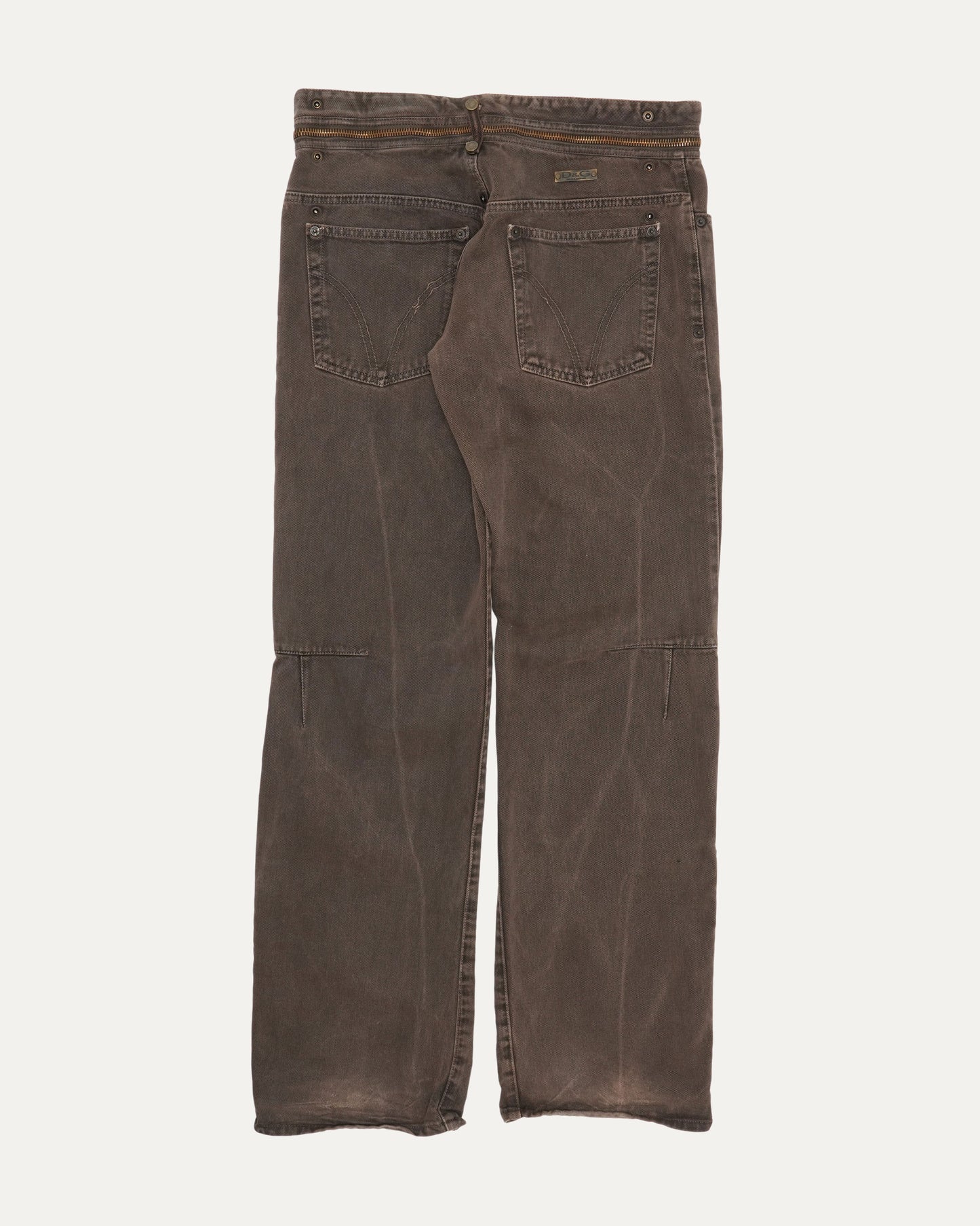 AW04 Zip Off Waist Jeans