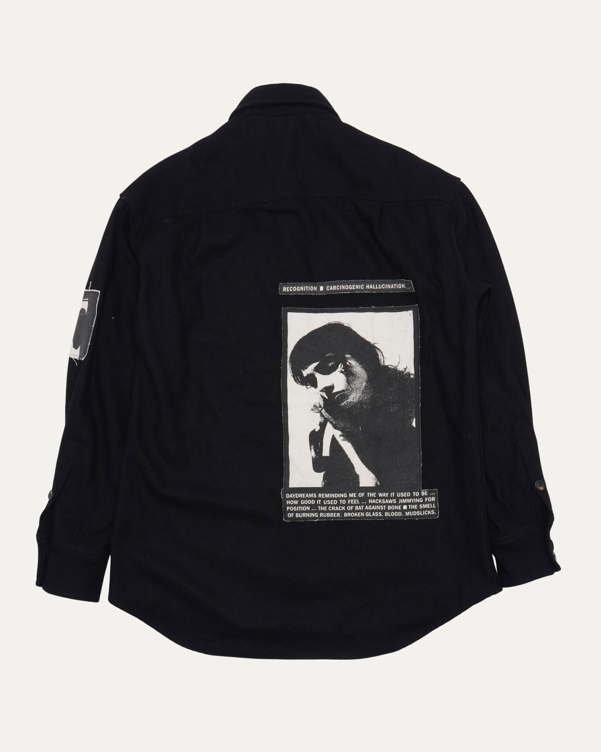 Prostitute Patchwork Wool Jacket