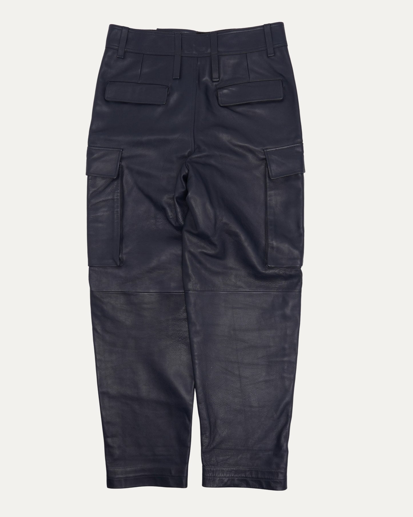 Leather Cargo Pants