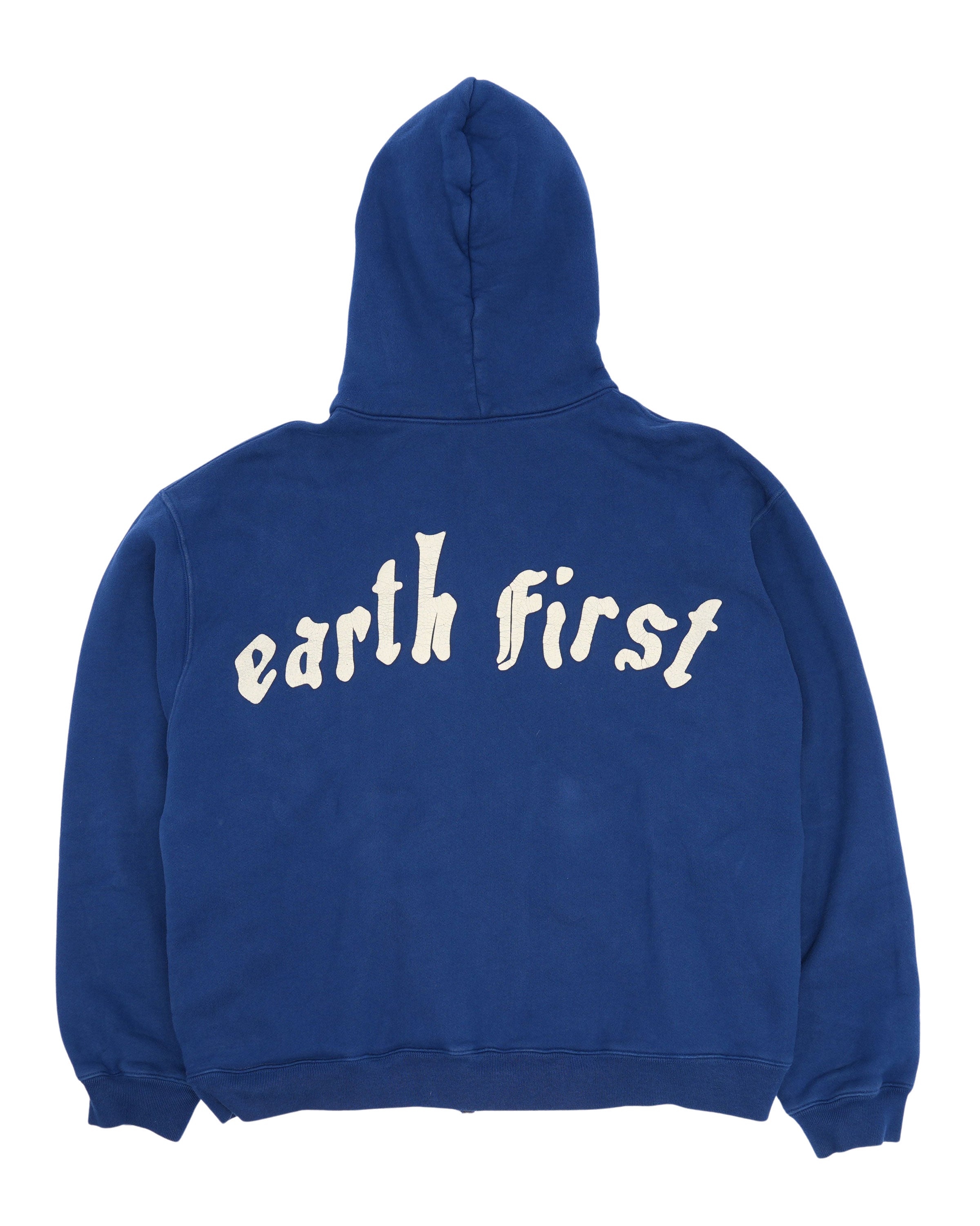 Earth First Zip Up Hoodie