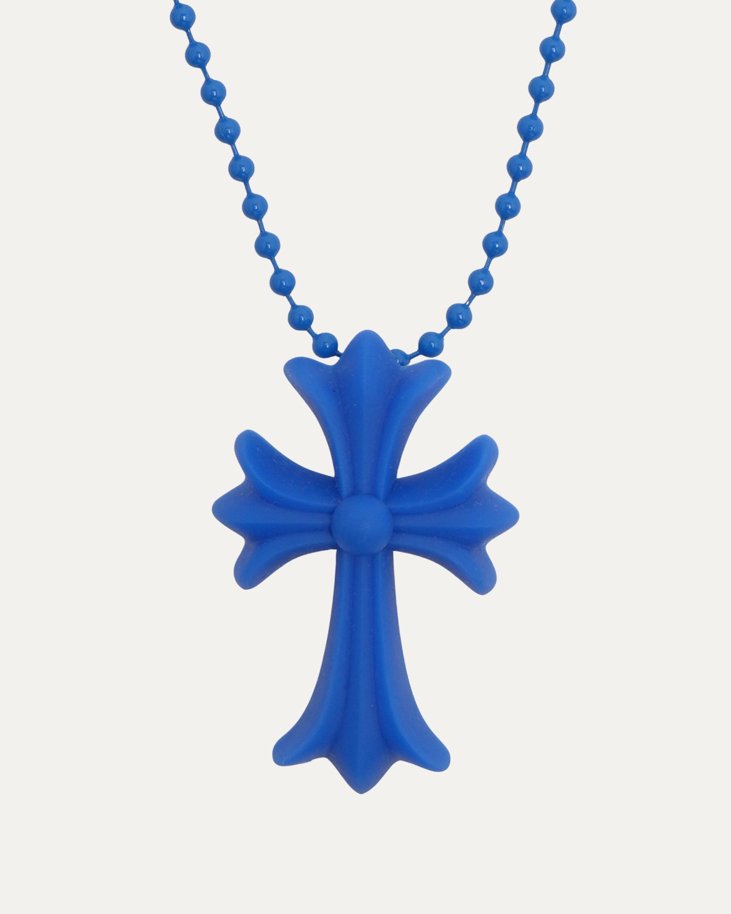 Silichrome Cross Necklace