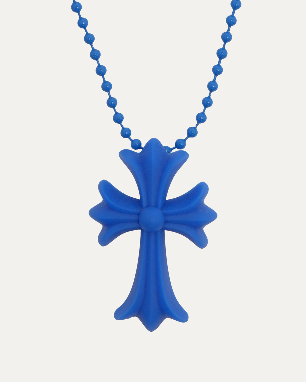Silichrome Cross Necklace