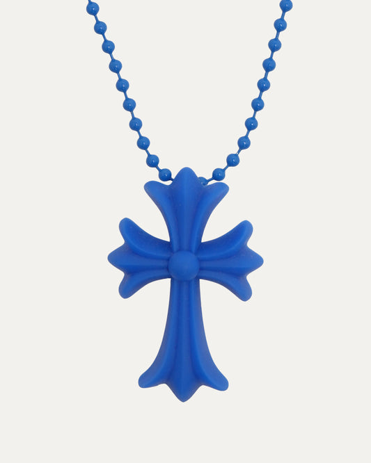 Silichrome Cross Necklace