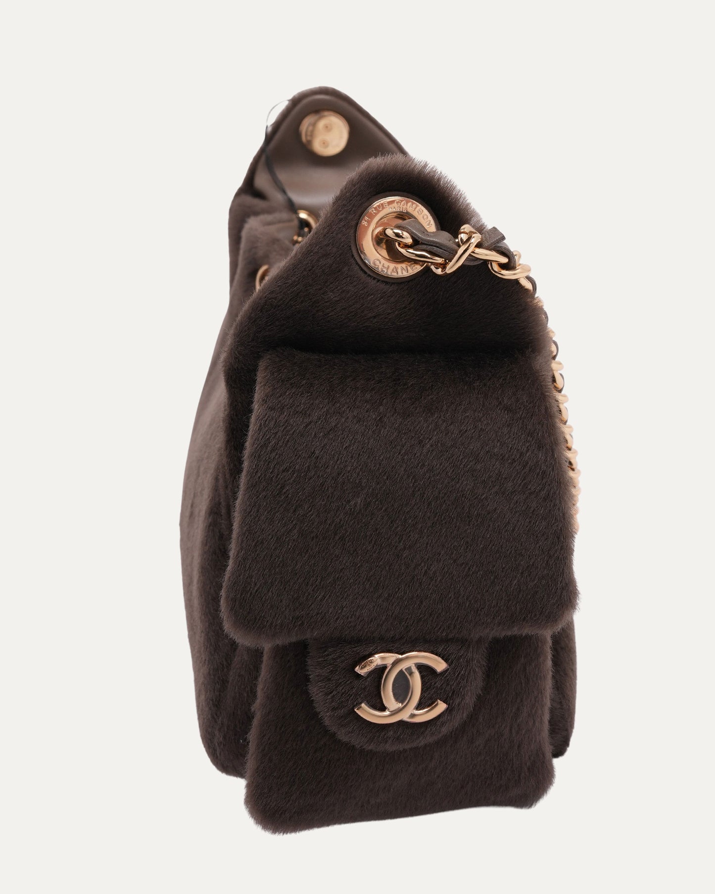 Pony Hair Quilted Mini 25 Hobo Bag