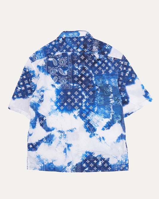 Bandana Monogram Short Sleeve Shirt
