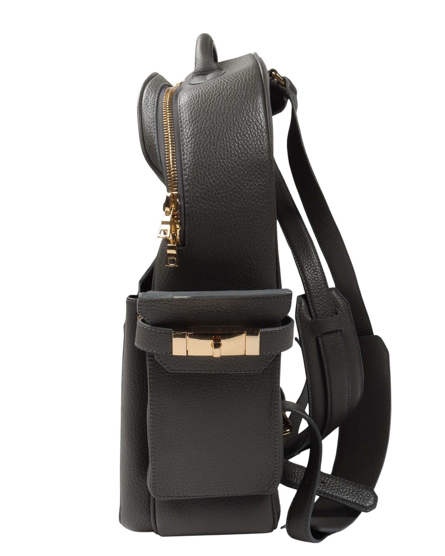 buscemi phd large leather backpack red Buscemi Leather PHD Backpack – Justin Reed