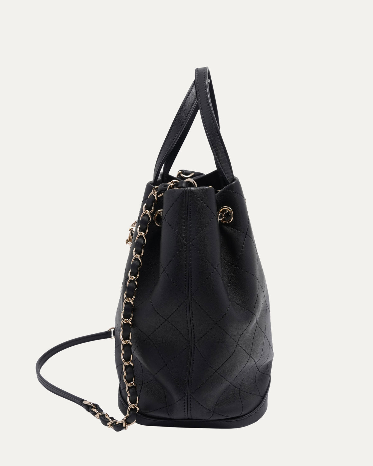 Drawstring Bucket Bag
