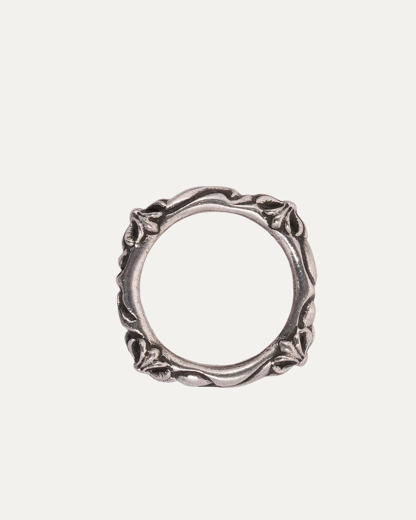 Plus Cross Scroll Ring
