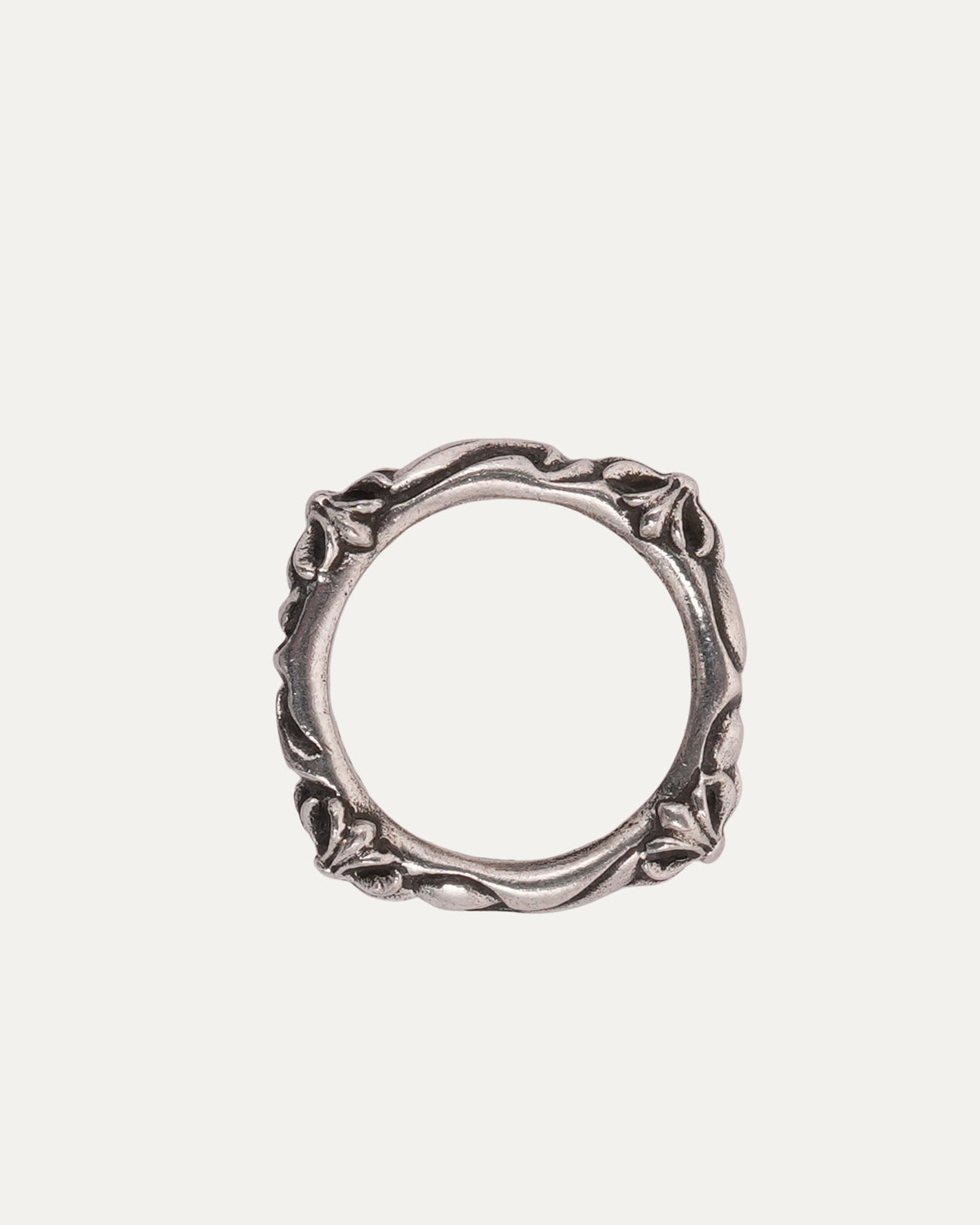 Plus Cross Scroll Ring