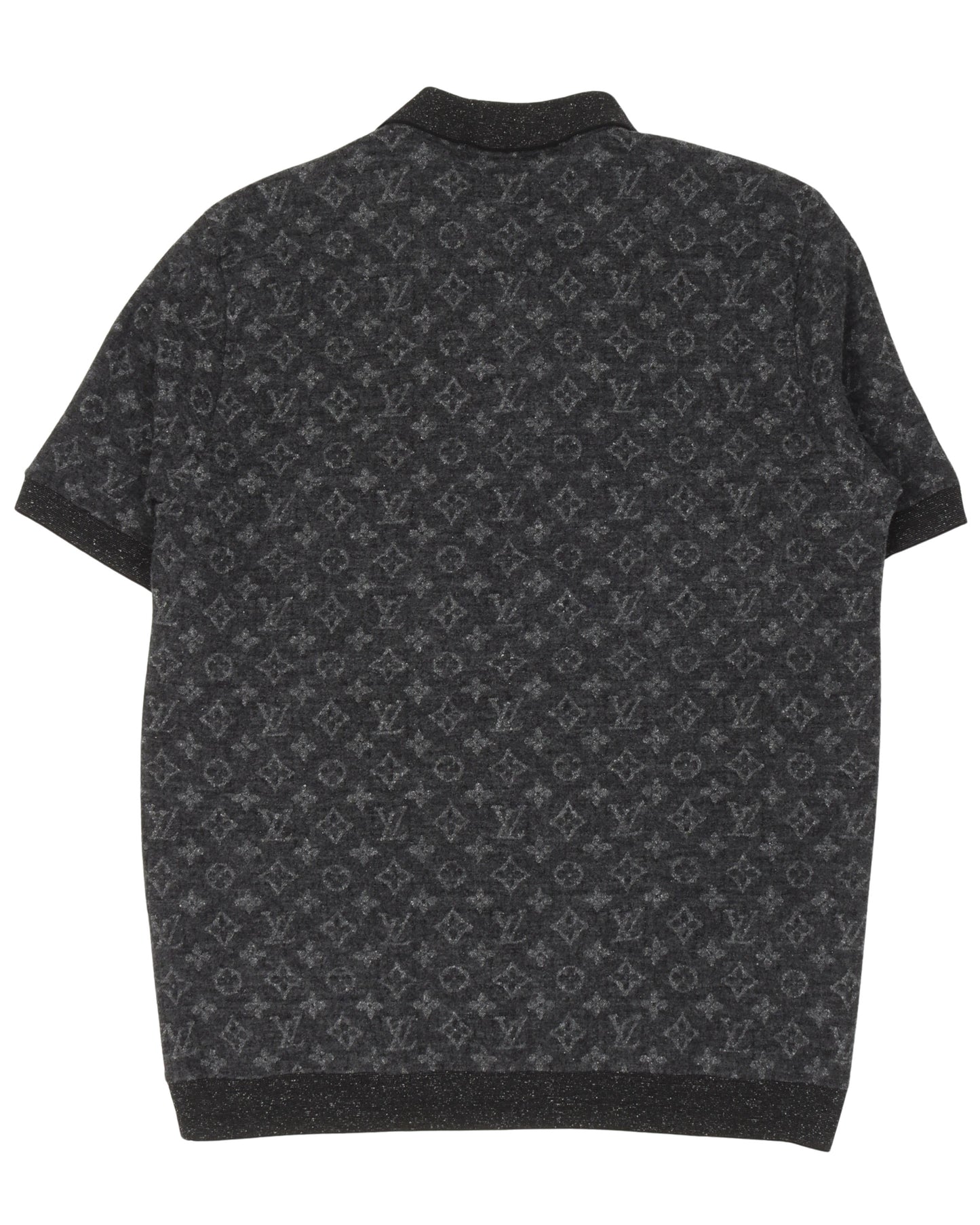 Knit Monogram Shirt