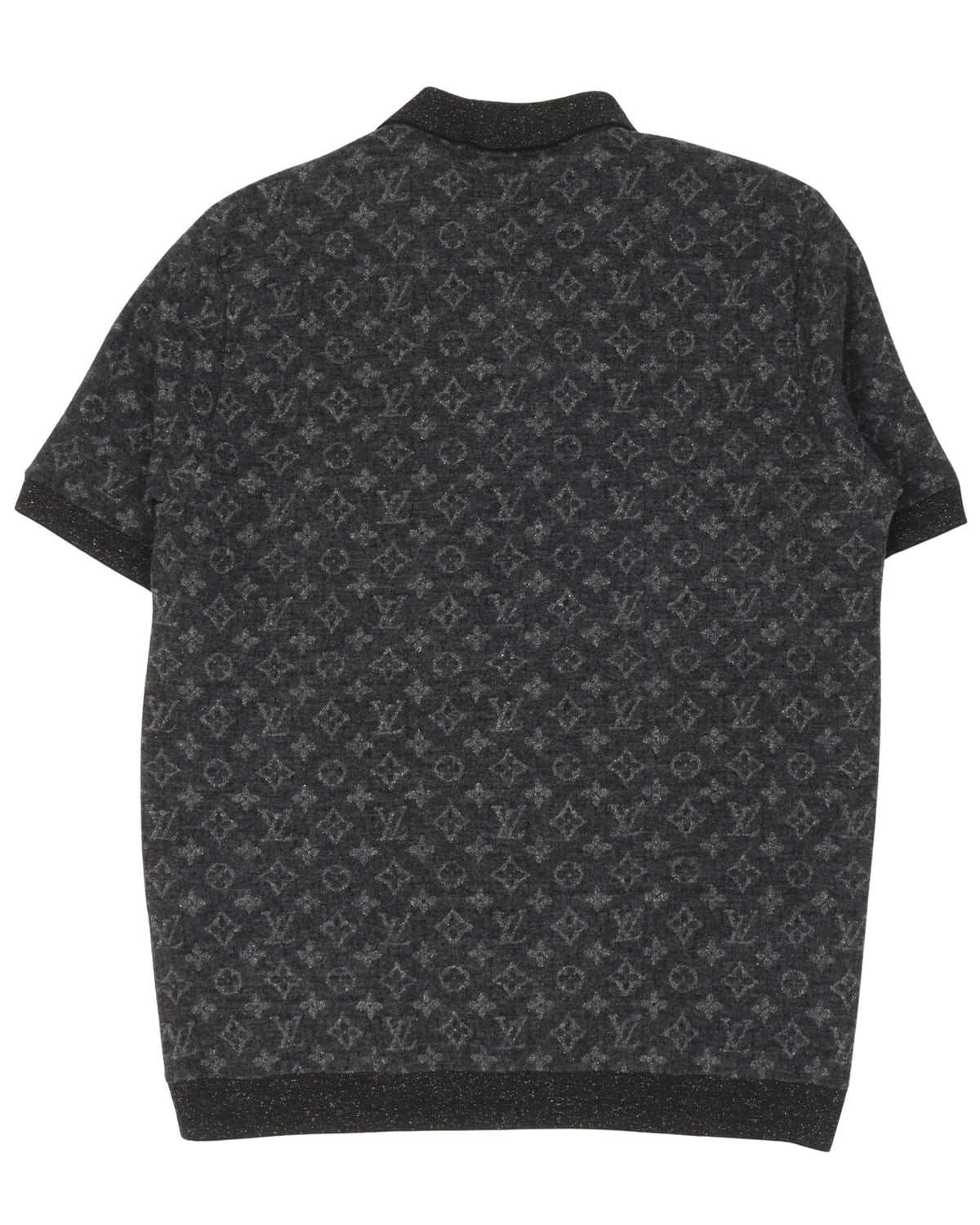 Knit Monogram Shirt