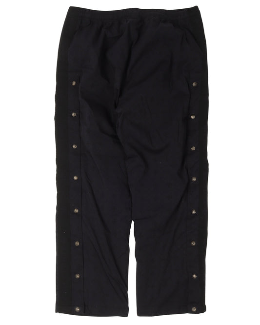 Jersey Lined Snap Button Track Pants