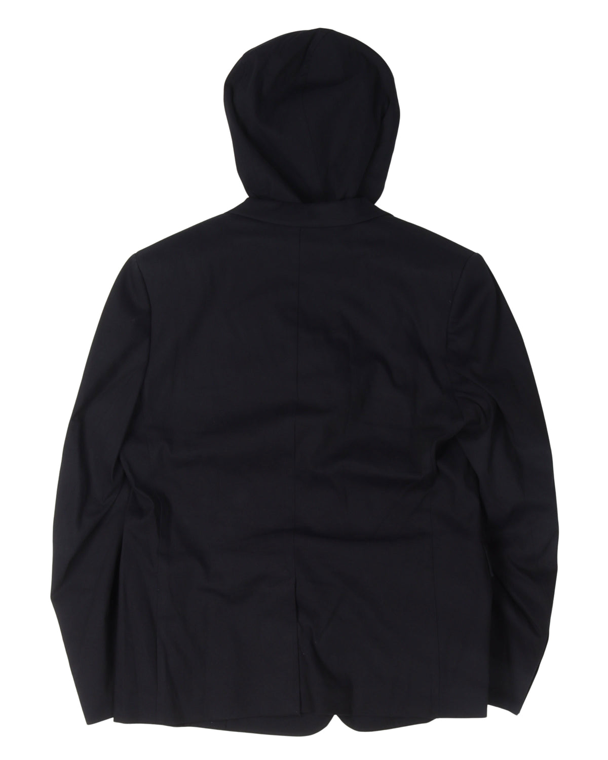 Hooded Cotton Blazer