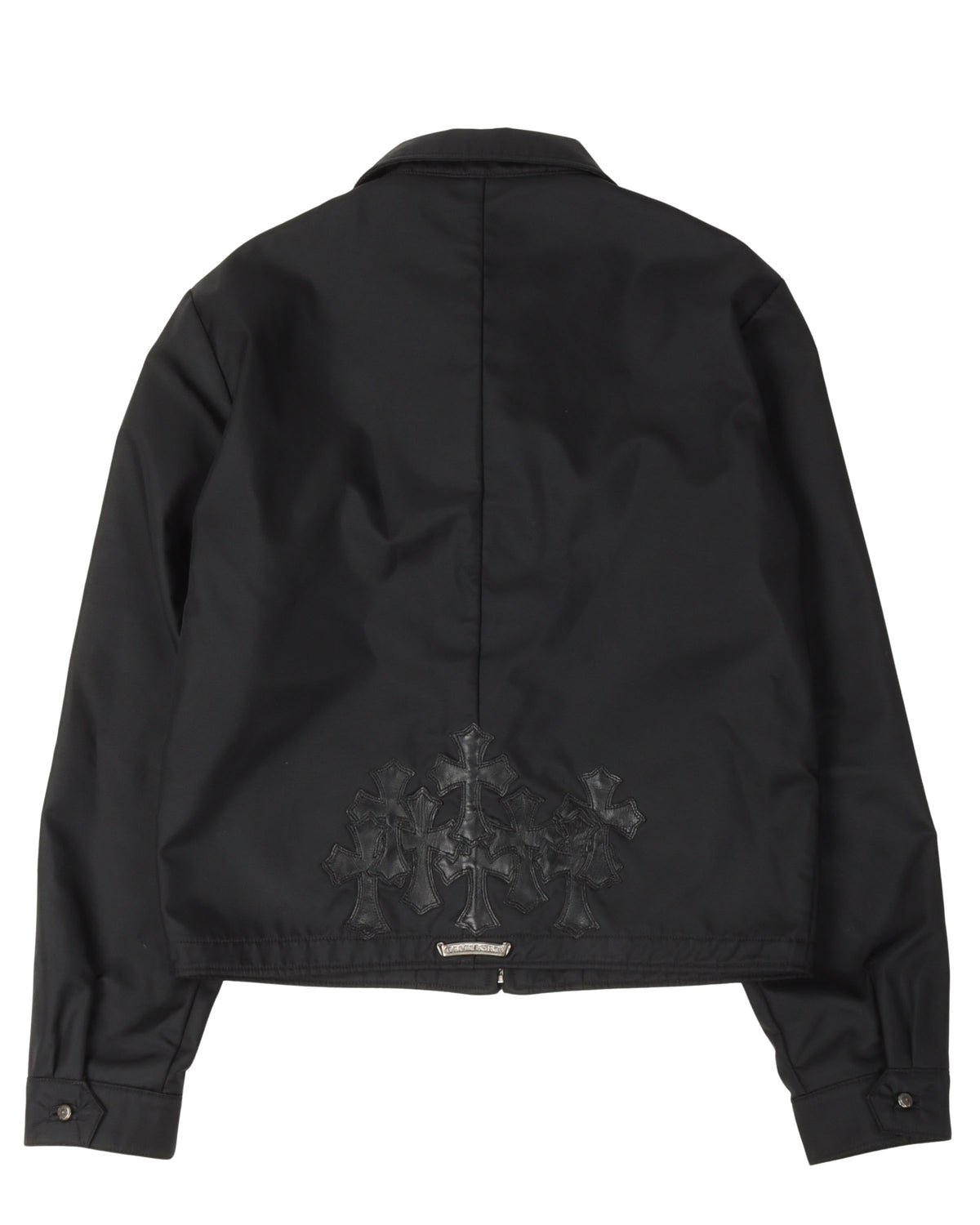 Cemetery Cross Nylon Trucker Jacket