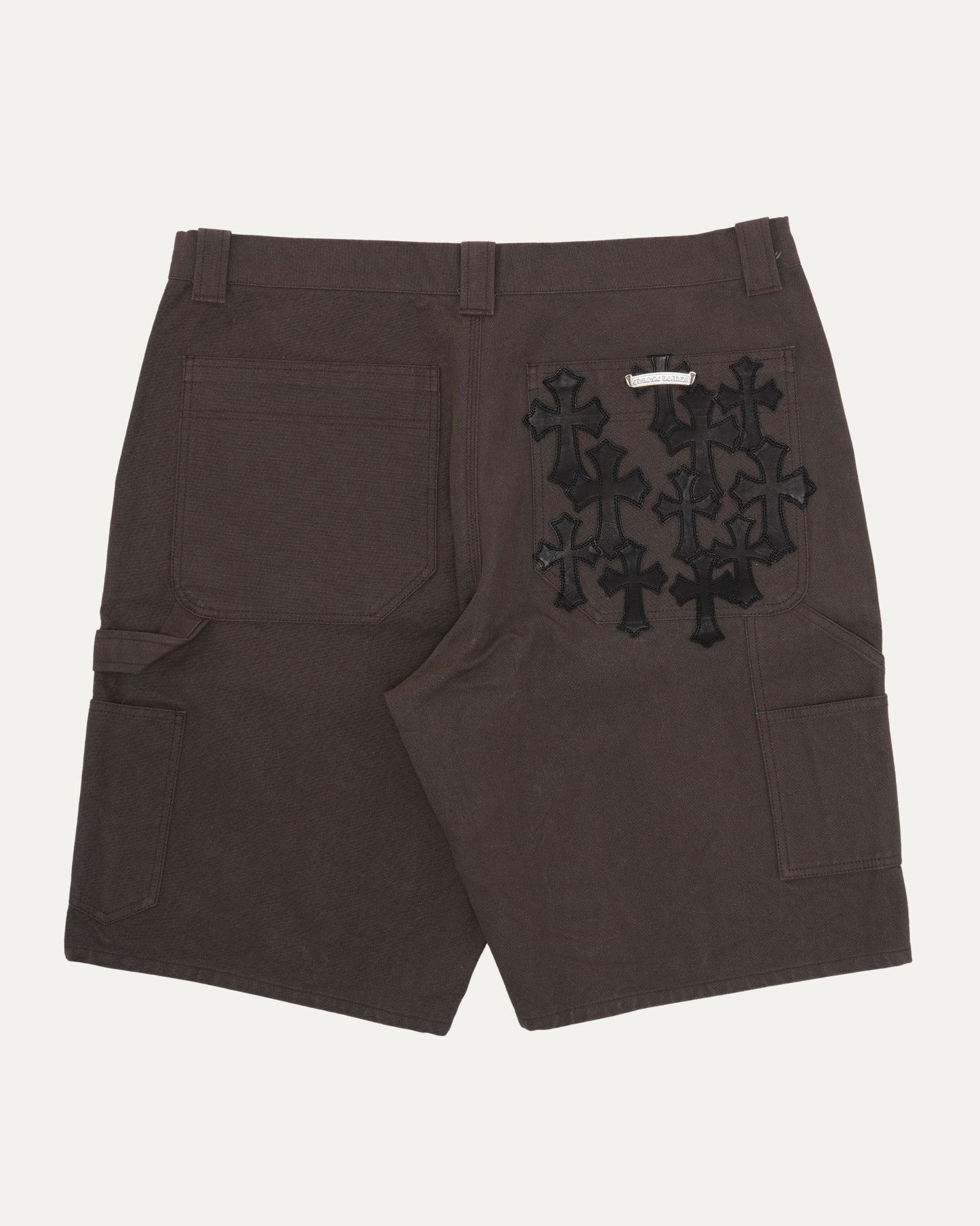 Cross Patch Double Knee Shorts