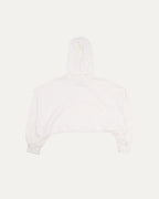Yayoi Kusama Faces Patches Cropped Hoodie