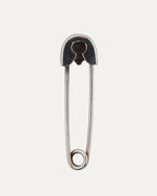 Engraved Silver Safety Pin