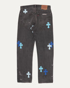 Levi's 501 Cross Patch Jeans