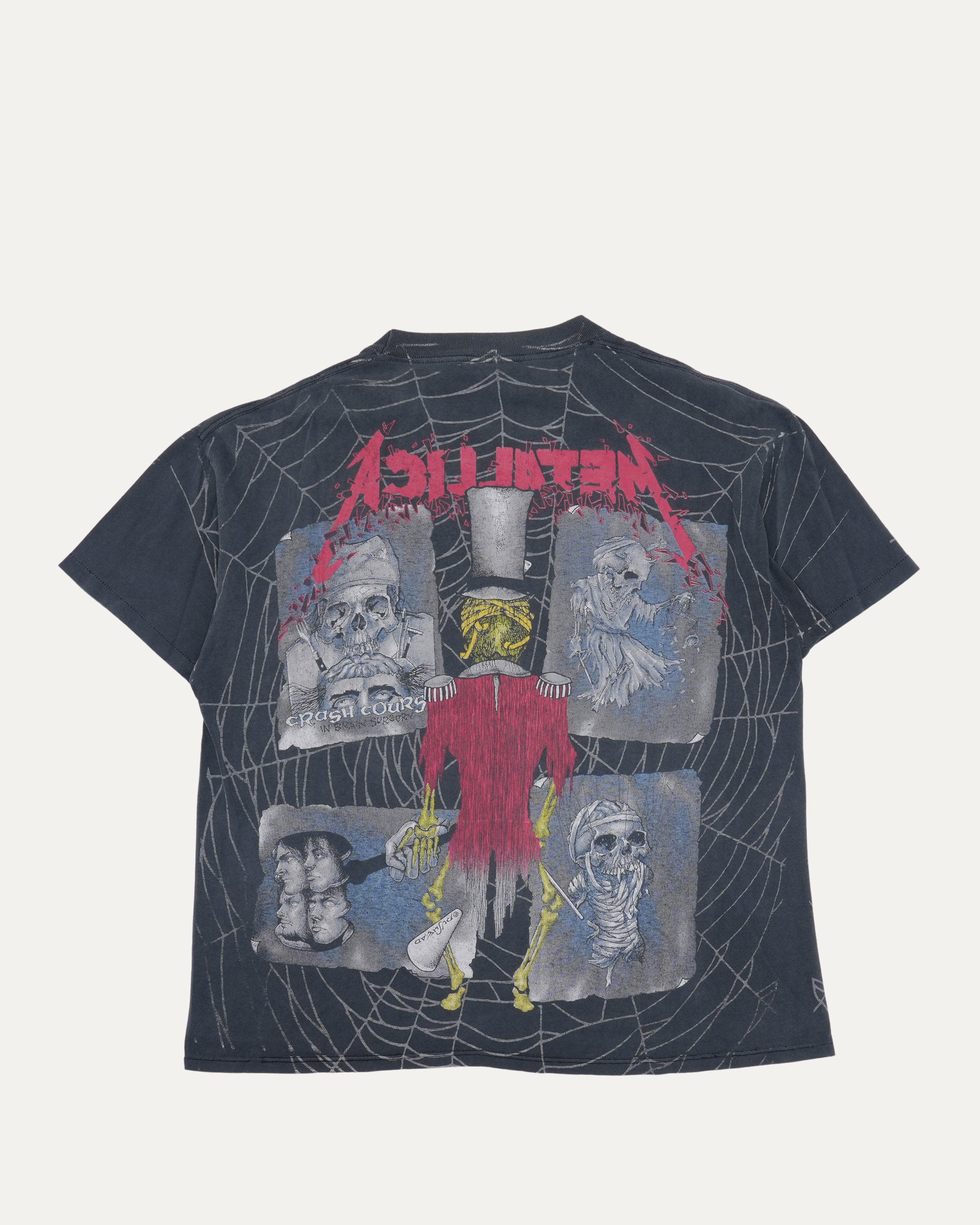 LLICA Tシャツ Damage Inc メタリカ Pushead Vintage Metallica Pushead Damage Inc. T-Shirt – Justin Reed